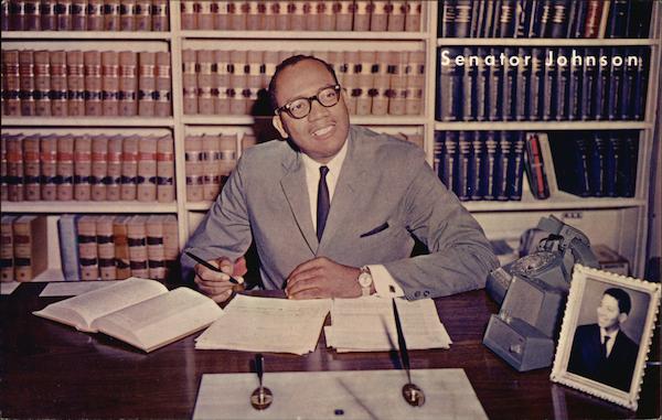 State Senator Leroy R. Johnson, Atlanta, Georgia Political