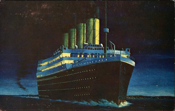 RMS Titanic Russ Porter Boats, Ships