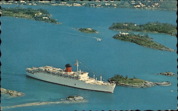 S.S. Franconia Hamilton Bermuda