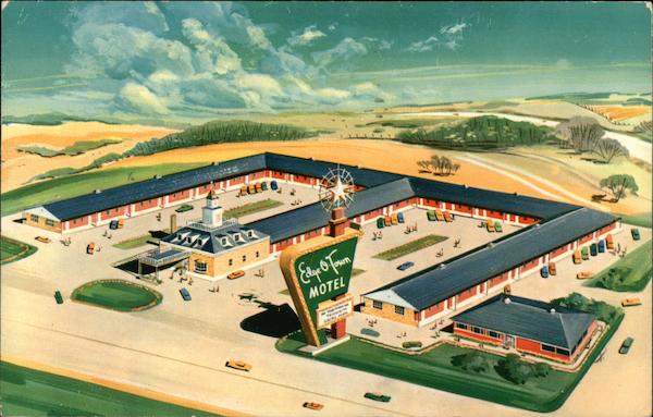Edge-O'-Town Motel Rockford Illinois
