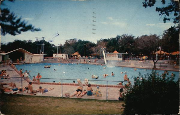 Joyland Park Wichita  Postcard
