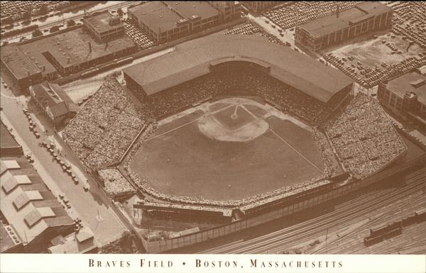Braves Field Boston Massachusetts George Altison