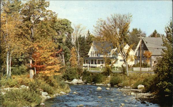 GaleRiver from Main Street Franconia New Hampshire