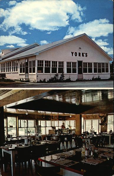 York's Dining Room Andover NB Canada L. J. Michaud