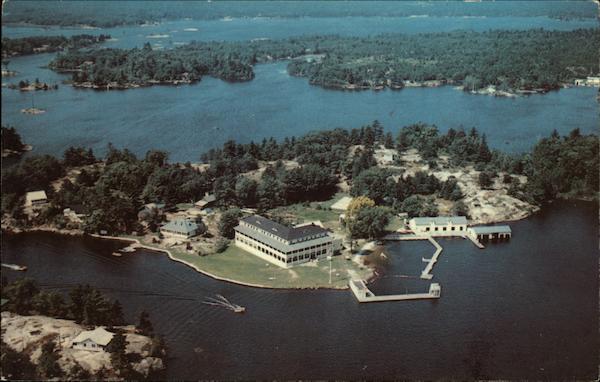 Aerial View of the Royal Hotel Georgian Bay Canada