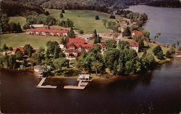 Aerial View of Elgin House Muskoka ON Canada Ontario