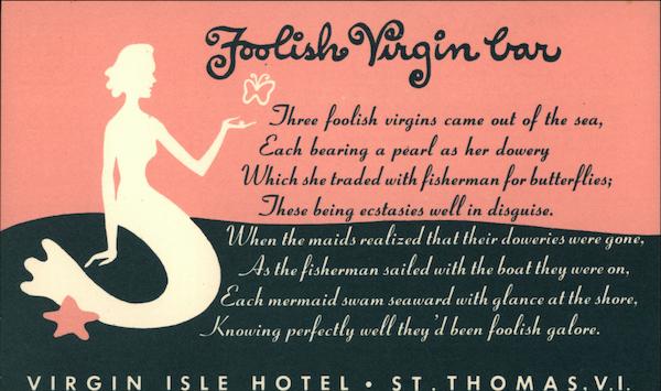 The Virgin Isle Hotel - Foolish Virgin Bar St. Thomas Virgin Islands