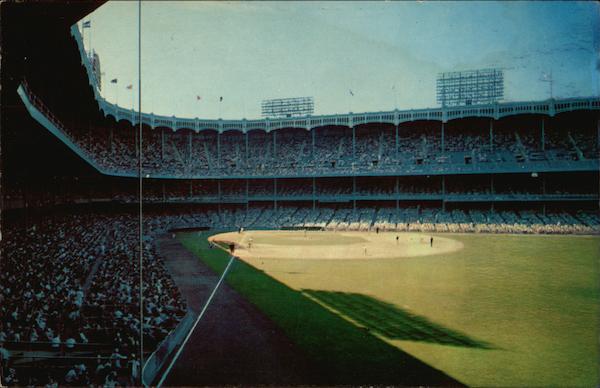 Fans at Yankee Stadium New York