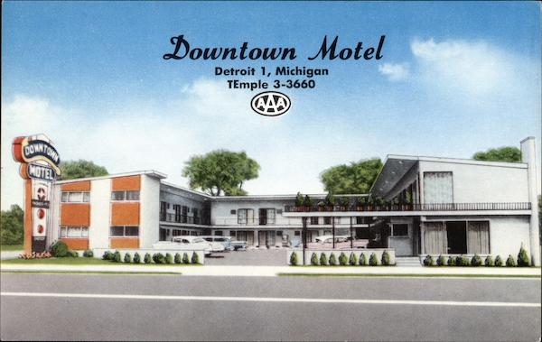 Downtown Motel Detroit Michigan