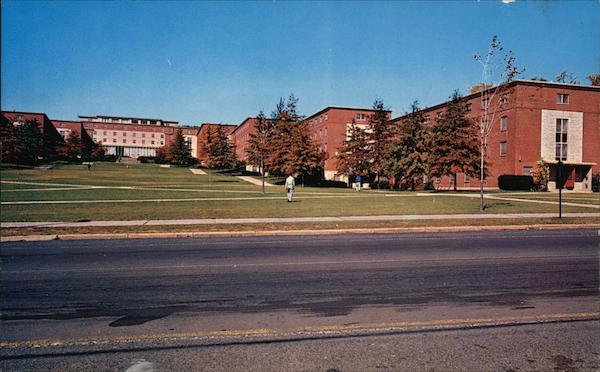 University of Connecticut - Mens Dorms on the North Campus Storrs