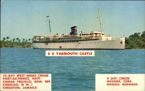 S/S Yarmouth Castle Cruise Ships