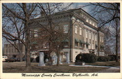 Mississippi County Courthouse Blytheville, AR Postcard Postcard Postcard