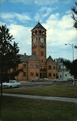 Macon County Court House Postcard