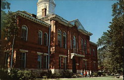 Sumter County Courthouse Livingston, AL Postcard Postcard Postcard