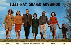 Elect Ray Shafer Governor Postcard