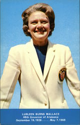 Lurleen Burns Wallace Postcard