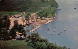 Brunelle's Marina South Hadley, MA Postcard Postcard 