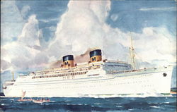 SS Lurline Postcard