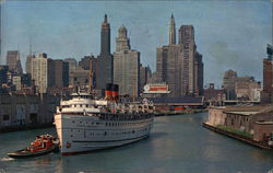 SS North American Postcard