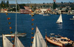 Balboa Island Newport Beach, CA Postcard Postcard Postcard