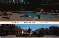 Wishing Well Motel Santa Ana, CA Postcard Postcard Postcard