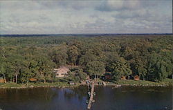 Fairbank's Battle Point Lodge on Leech Lake Federal Dam, MN Postcard Postcard Postcard