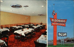 Eldorado Motor Hotel, Brazos Room - Branch Room Lubbock, TX Postcard Postcard Postcard