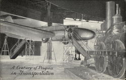 A Century of Progress in Transportation Postcard