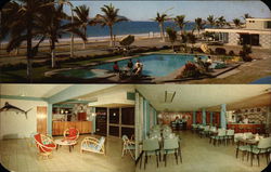 Motel Aqua Marina Mazatlan, Mexico Postcard Postcard Postcard