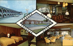 Posada del Sol Hotel Motel Postcard