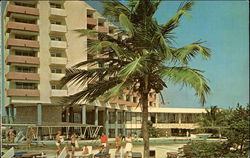 Swimming Pool at the famous Aruba Caribbean Hotel-Casino Palm Beach, Aruba Caribbean Islands Postcard Postcard Postcard