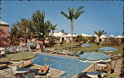 The Pool at Harmony Hall South Shore, Bermuda Postcard Postcard Postcard