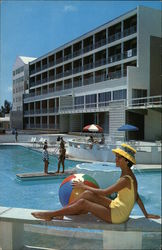 Elbow Beach Surf Club Postcard