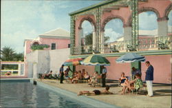 The Princess Hotel and Cottage Colony Bermuda Postcard Postcard Postcard
