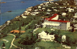 Aerial View of the Belmont Manor Hotel and Golf Club Postcard