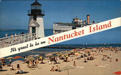 It's great to be on Nantucket Island Massachusetts Postcard Postcard Postcard