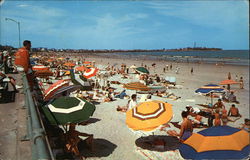 Lots of Color at New Hampshire's famous Hampton Beach Postcard Postcard Postcard