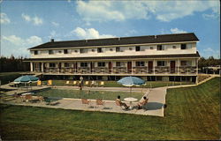 Wandlyn Motor-Inn Fredericton, NB Canada New Brunswick Postcard Postcard Postcard