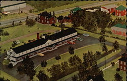 Fisher's Motel Postcard