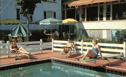 Motel Pool Postcard