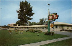 Fort Villa Motel Postcard