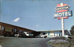 Laurentian Motel Postcard