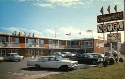 Commodore Motor Hotel Sault Ste. Marie, PQ Canada Quebec Postcard Postcard Postcard