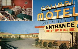 Motel Colibri Montreal, PQ Canada Quebec Postcard Postcard Postcard
