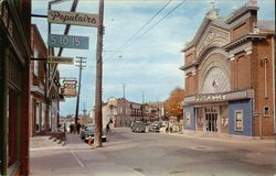 La Rue Lafontaine Postcard