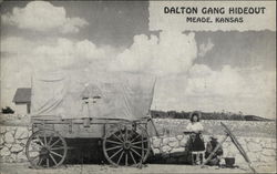 Dalton Gang Hideout Meade, KS Postcard Postcard Postcard