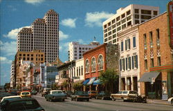 Looking West on East 6th Street Postcard