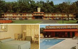 Towne House Motor Hotel Wethersfield, CT Postcard Postcard Postcard