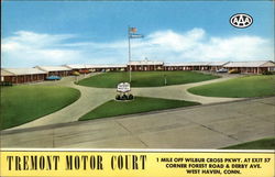 Tremont Motor Court Postcard