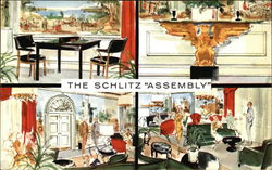 The Schlitz Assembly Postcard